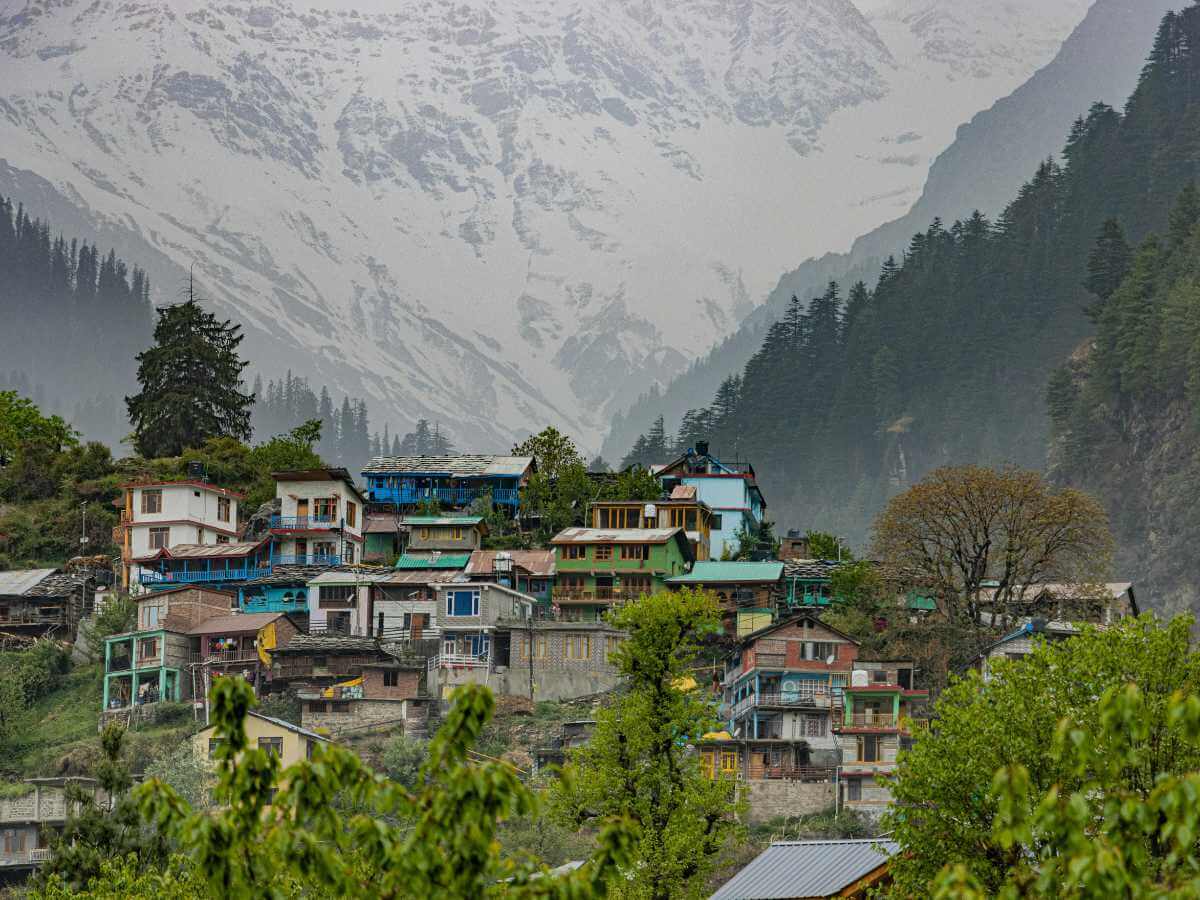 pueblo del himalaya