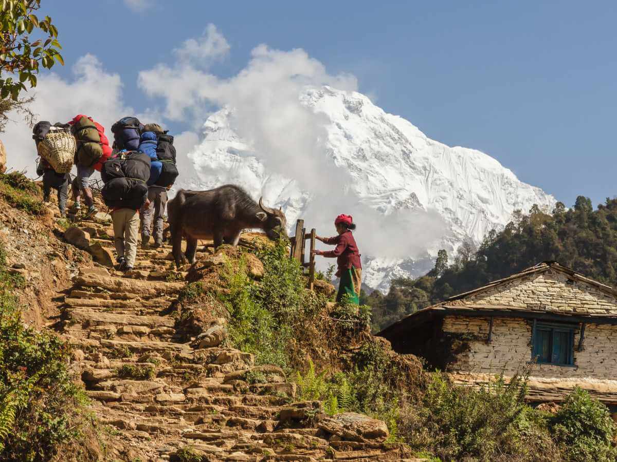 trekking en el Himalaya