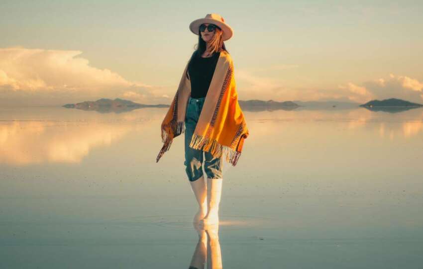 Salar Uyuni reflejo
