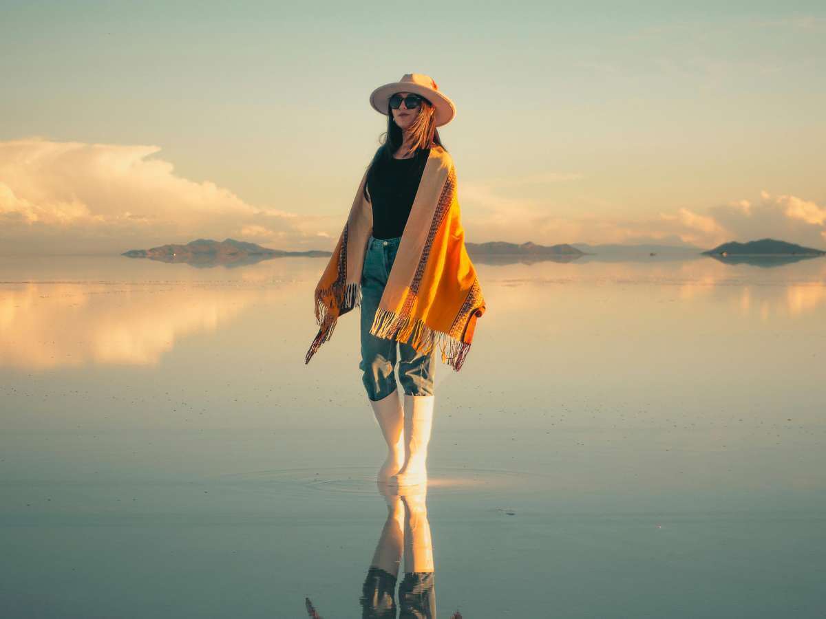 Salar Uyuni reflejo