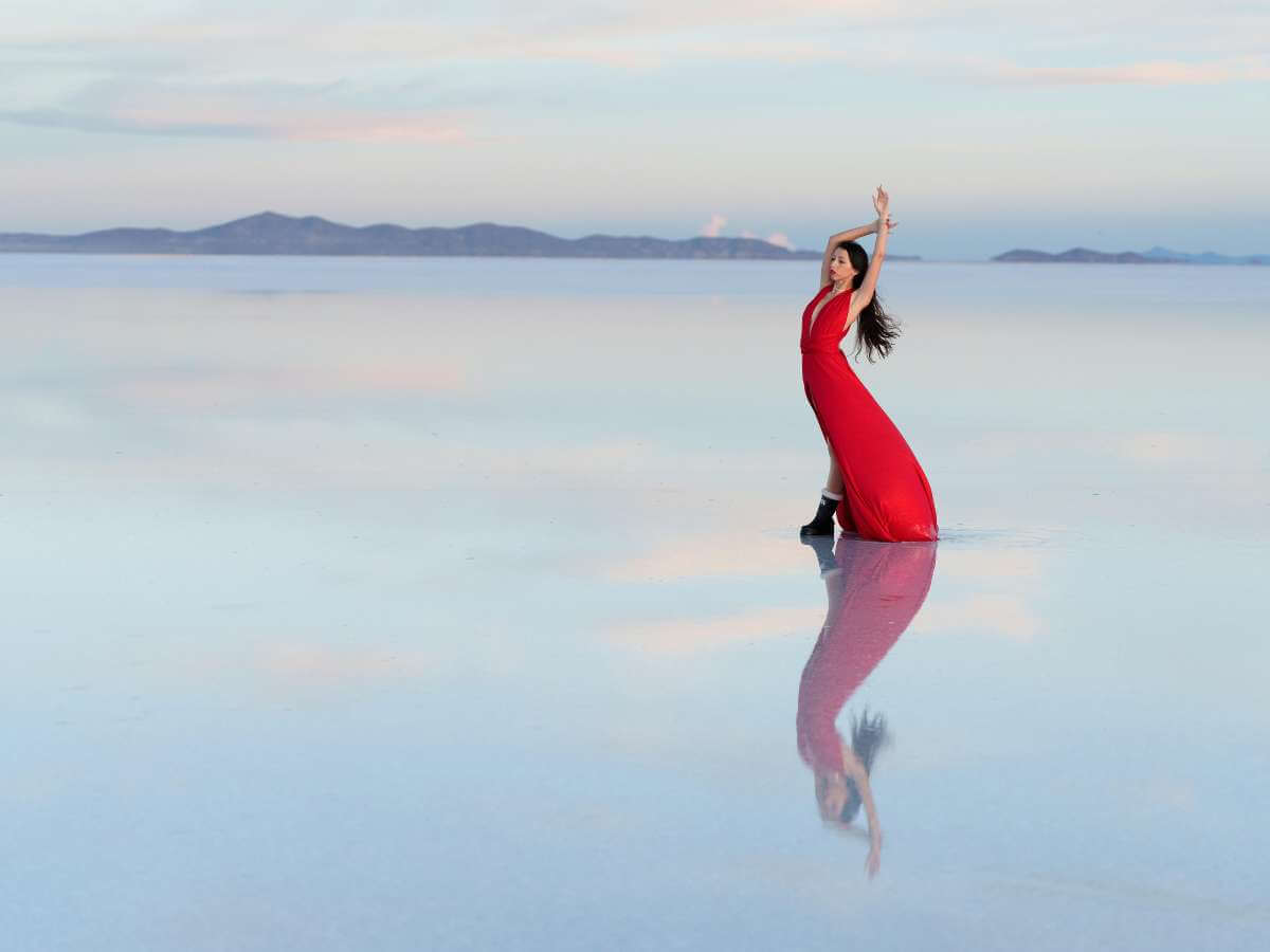 Salar Uyuni reflejo