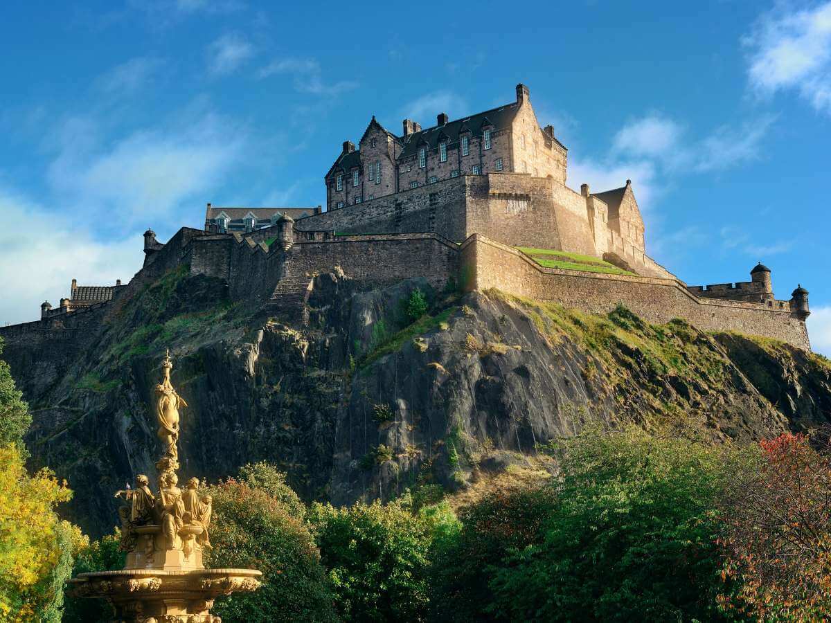 castillo Edimburgo Escocia