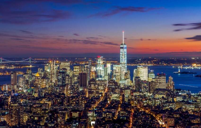 Nueva York skyline