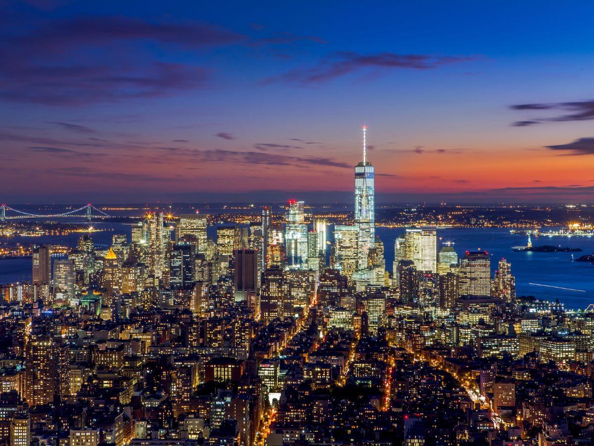 Nueva York skyline
