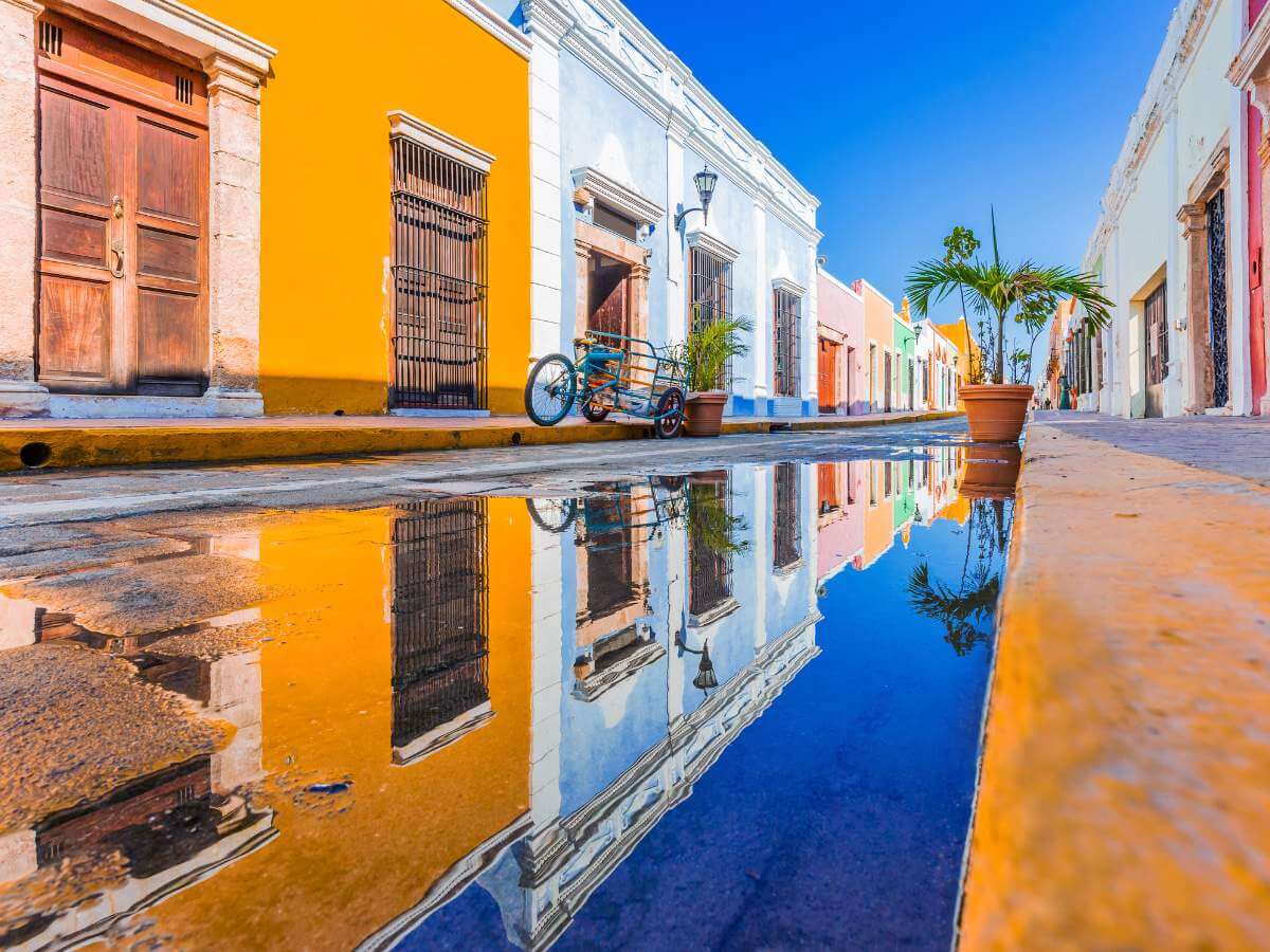Campeche calles coloniales