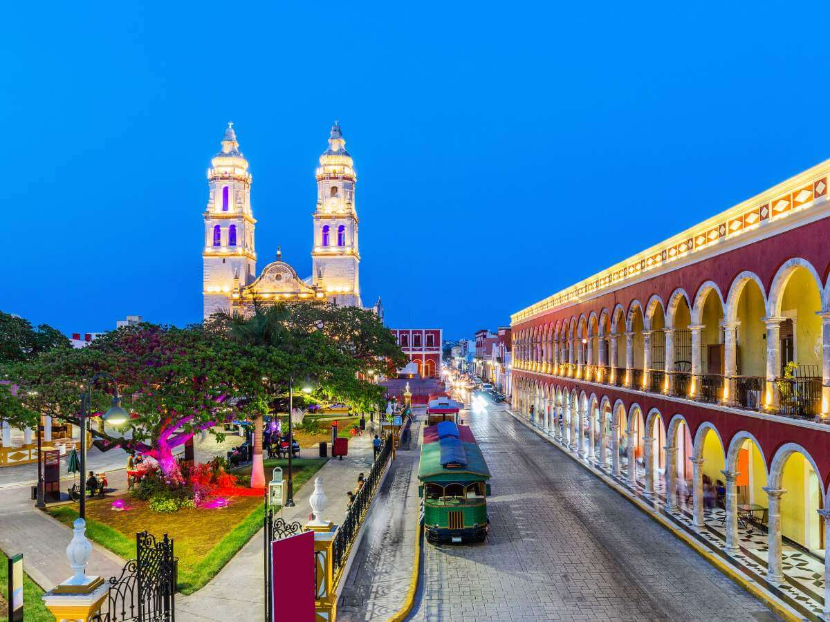 Campeche calles coloniales