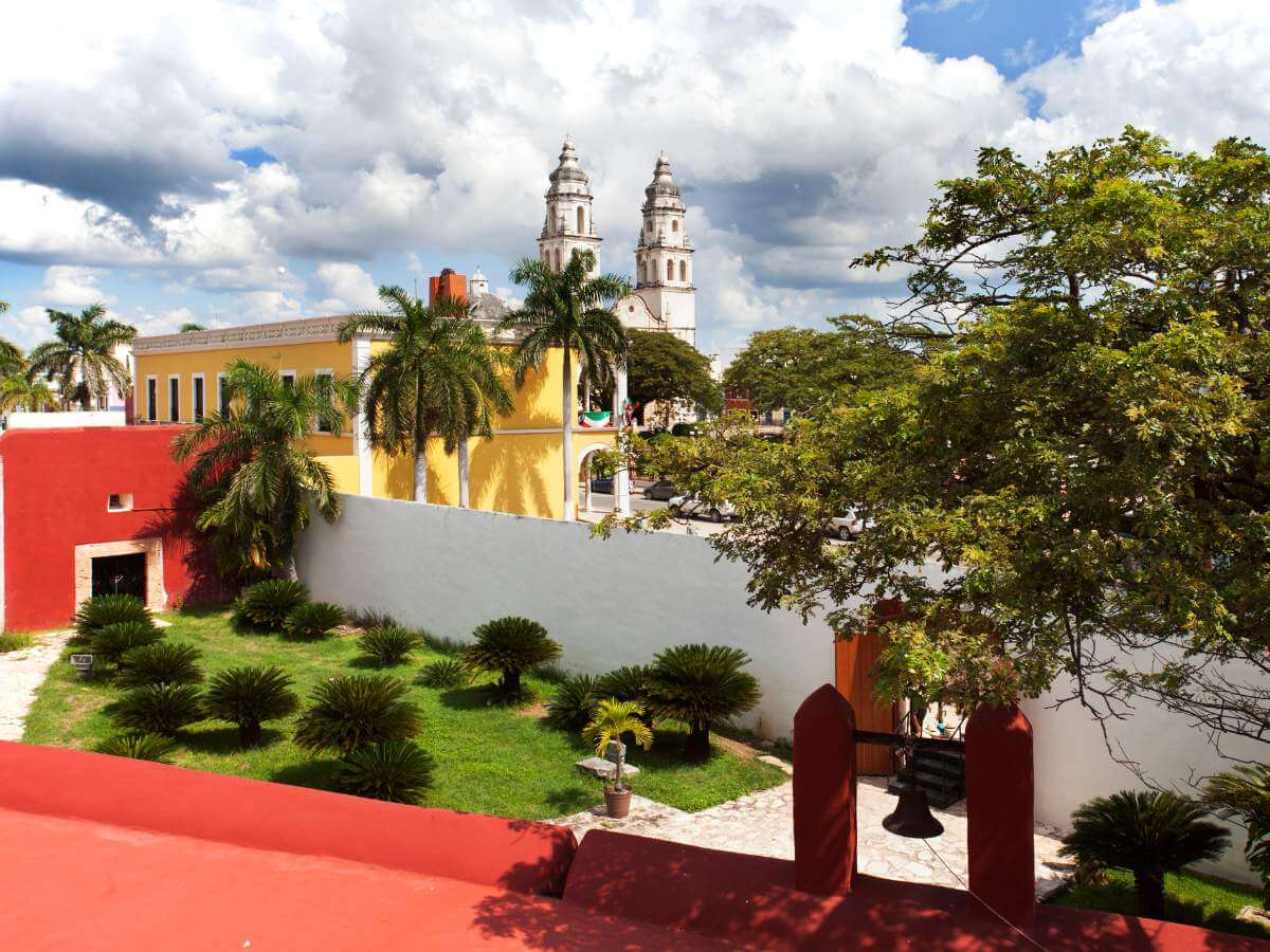 Campeche calles coloniales