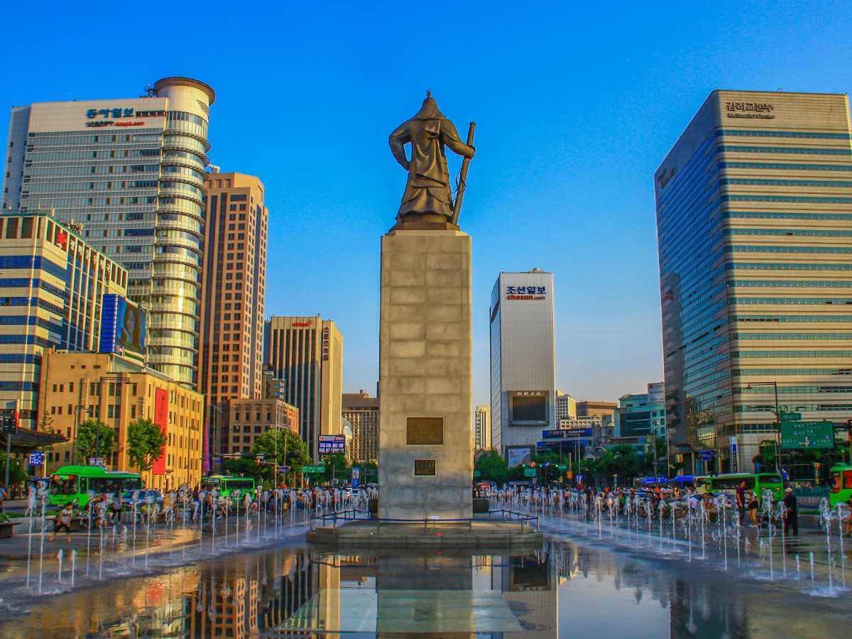 Seúl Corea skyline