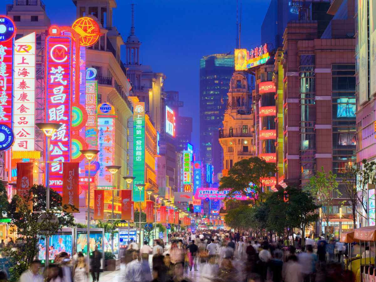 ciudad moderna China