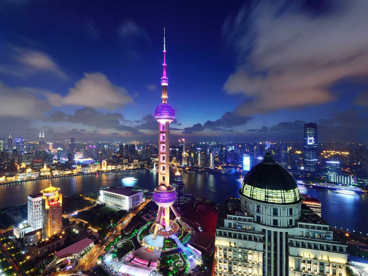 ciudad moderna China
