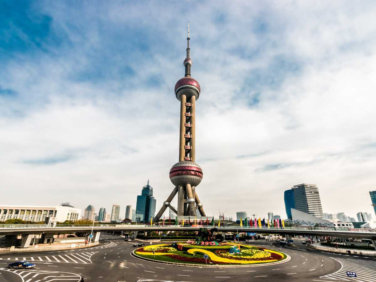 ciudad moderna China