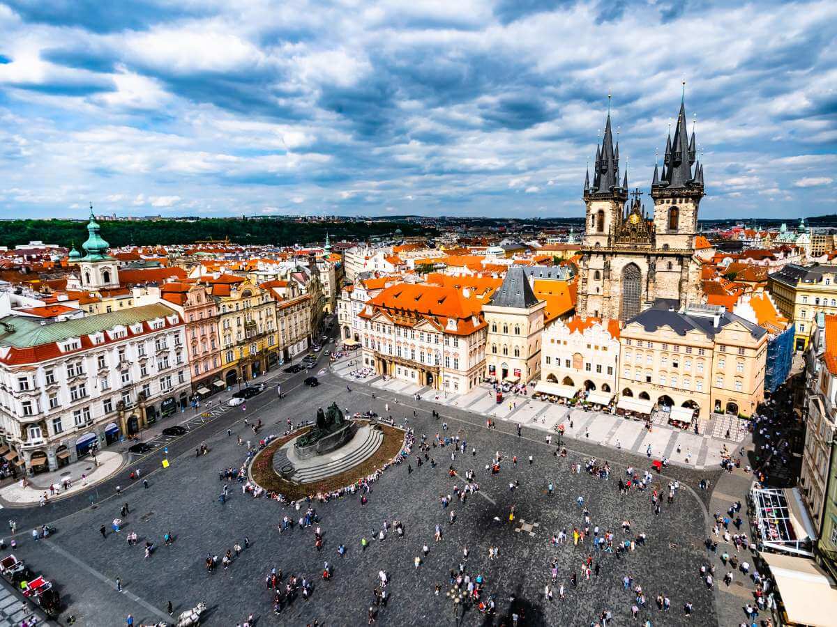 ciudad antigua Praga