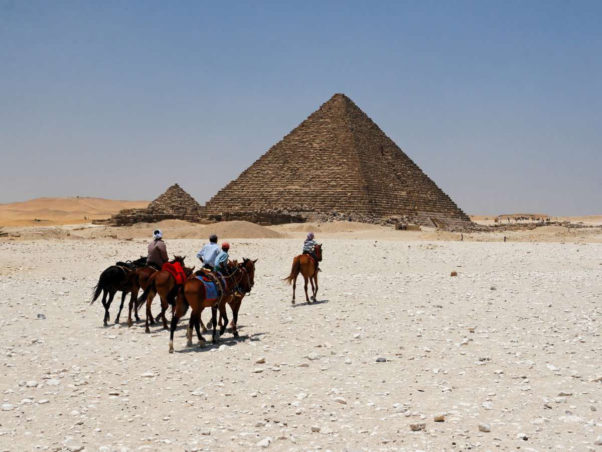 pirámides Egipto desierto