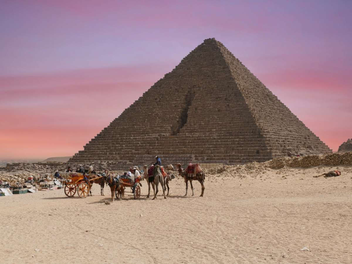 pirámides Egipto desierto