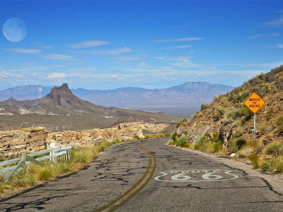 road trip carretera USA,