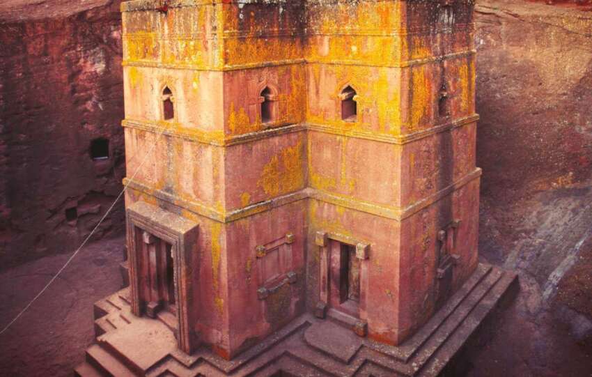 iglesias Lalibela Etiopía