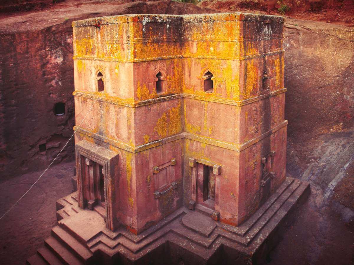 iglesias Lalibela Etiopía