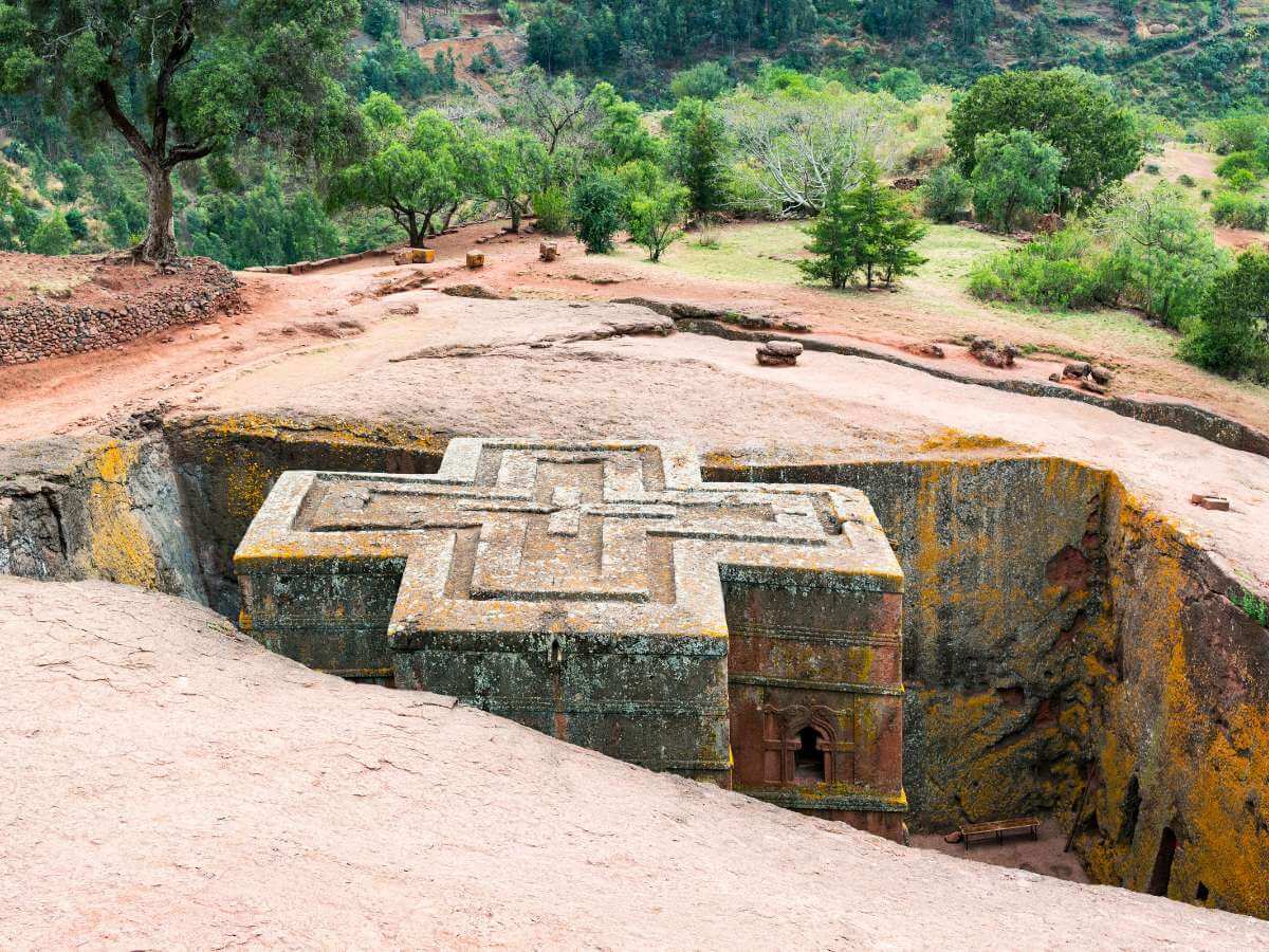 iglesias Lalibela Etiopía