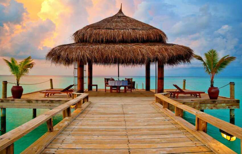 Maldivas resort lujo