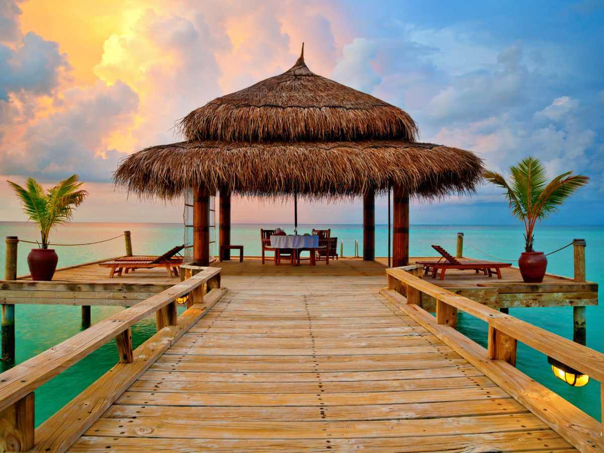 Maldivas resort lujo