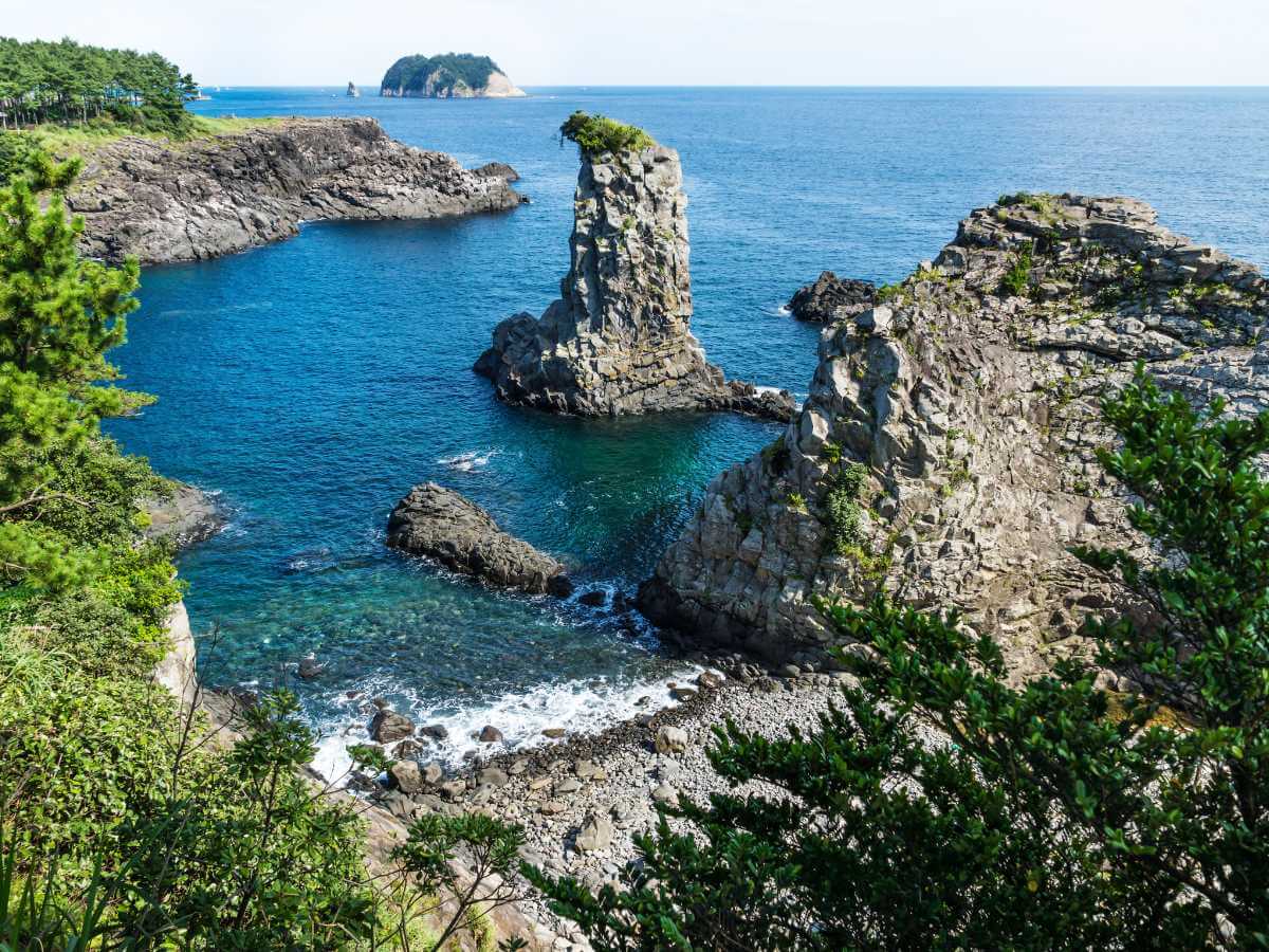 Jeju Corea playa