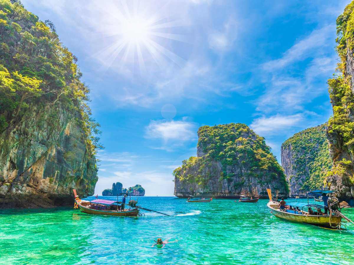 Phi Phi playa Tailandia