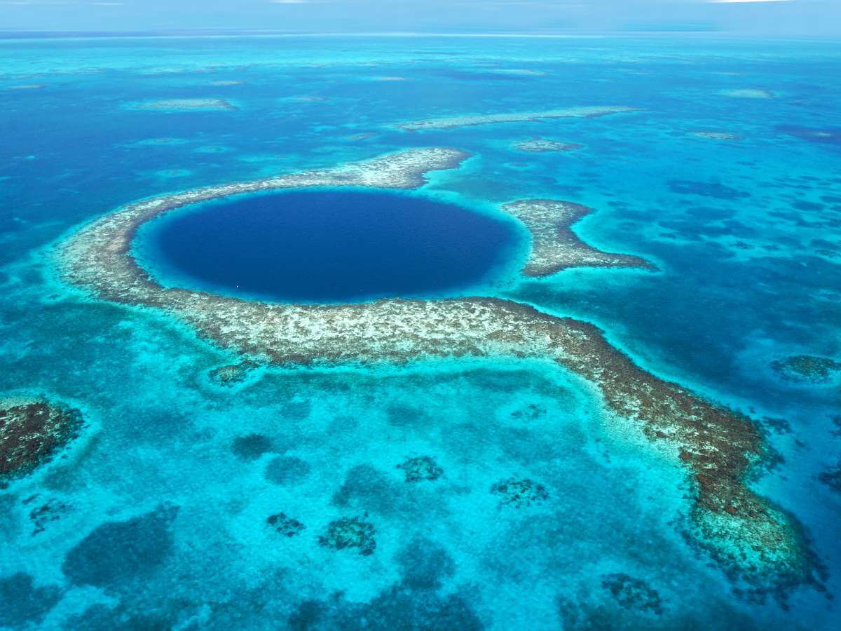 Belice arrecife marino