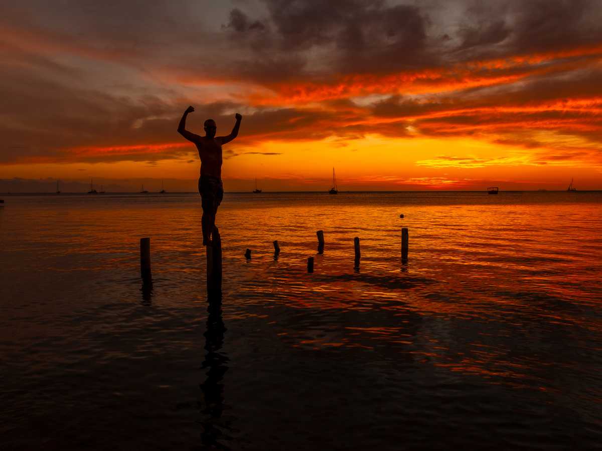 Atardecer roatán